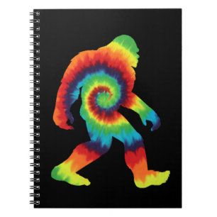 Caderno Espiral Tie Dye Pé Grande