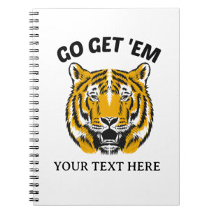 CADERNO ESPIRAL TIGER VAI PEGÁ-LOS