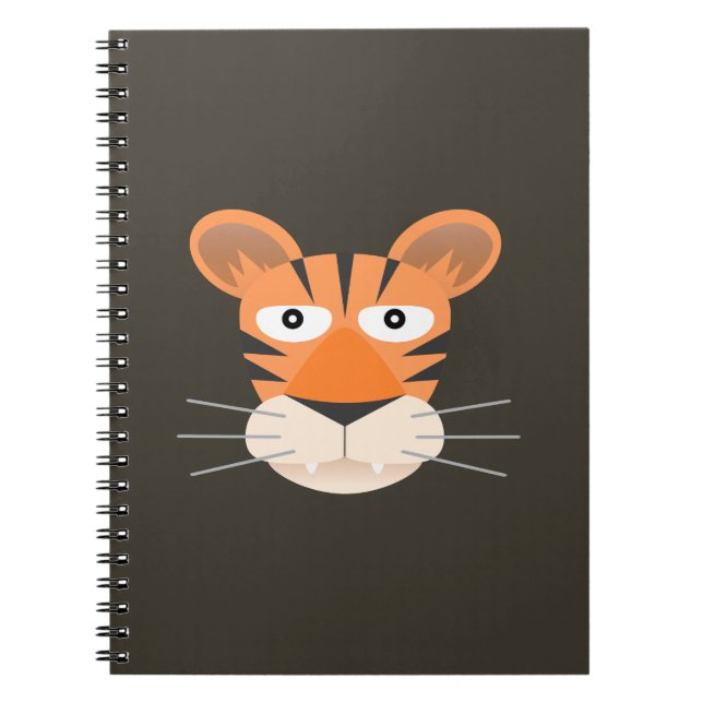 Caderno Espiral Tigre (Frente)