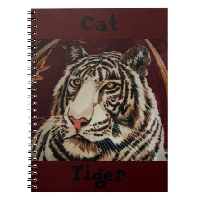 Caderno Espiral Tigre (Frente)