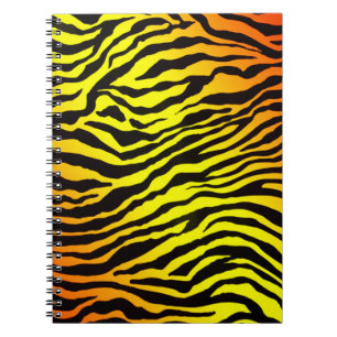 Caderno Espiral Tigre