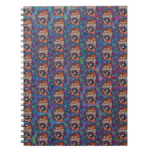 Caderno Espiral Tigre