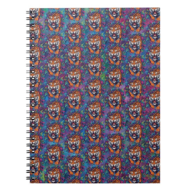 Caderno Espiral Tigre (Frente)