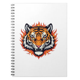 Caderno Espiral Tigre Silencioso – Precisão e Poder