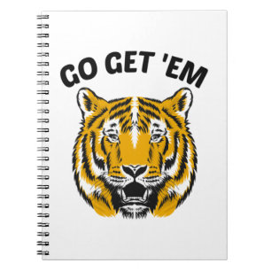 CADERNO ESPIRAL TIGRE VÁ PEGÁ-LOS