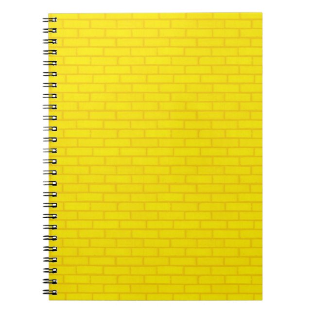 Caderno Espiral Tijolo Amarelo (Frente)