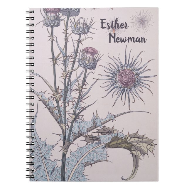 Caderno Espiral Tijolo Azul (Frente)