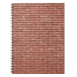 Caderno Espiral tijolo de betão