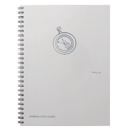 Caderno Espiral Timepiece-Midnight Cartographer 