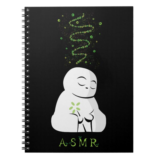 Caderno Espiral Tingles ASMR (Frente)