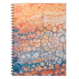 Caderno Espiral Tinta acrílica