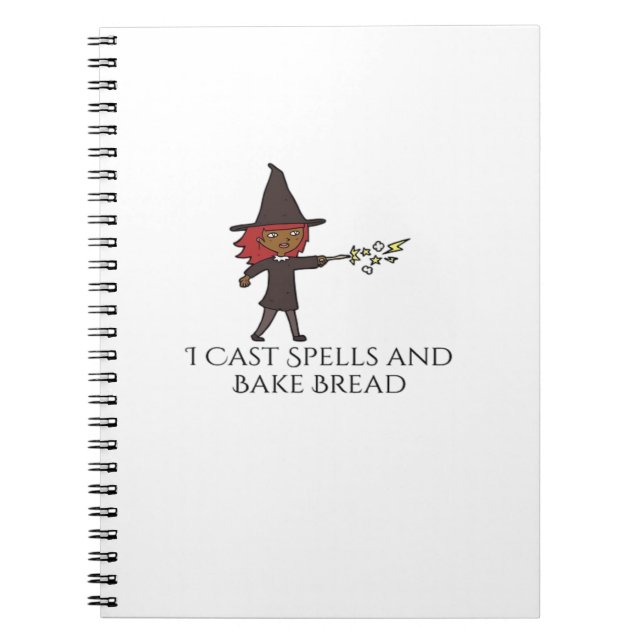 Caderno Espiral Tinta Whimsigoth - Florestas Místicas, Luas Magnét (Frente)