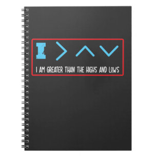 Caderno Espiral Tipo engraçado - 1 diabetes - saúde do presente
