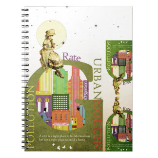 Caderno Espiral Tipografia