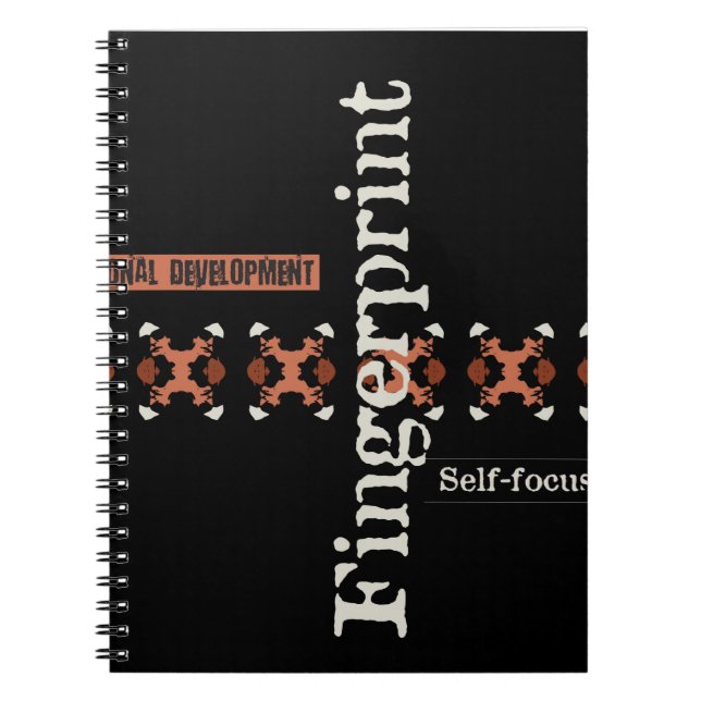 Caderno Espiral Tipografia (Frente)