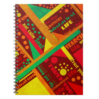 Caderno Espiral Tipografia,
