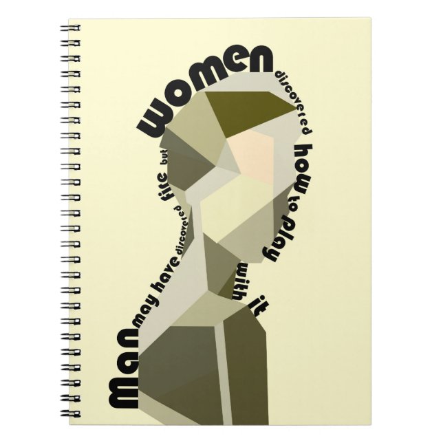 Caderno Espiral Tipografia (Frente)