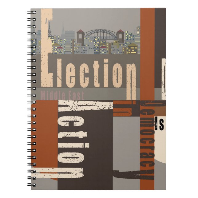 Caderno Espiral Tipografia (Frente)