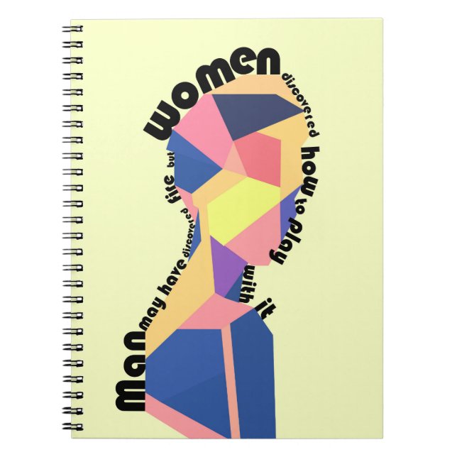 Caderno Espiral Tipografia (Frente)