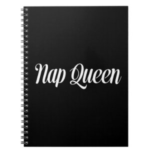Caderno Espiral Tipografia da Rainha Nap