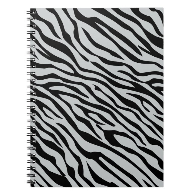 Caderno Espiral Tiras de Zebra Mágica Clique para Personalizar a c (Frente)