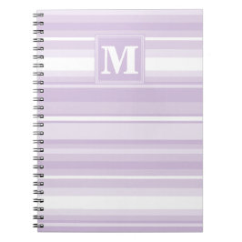 Caderno Espiral Tiras roxas monográficas