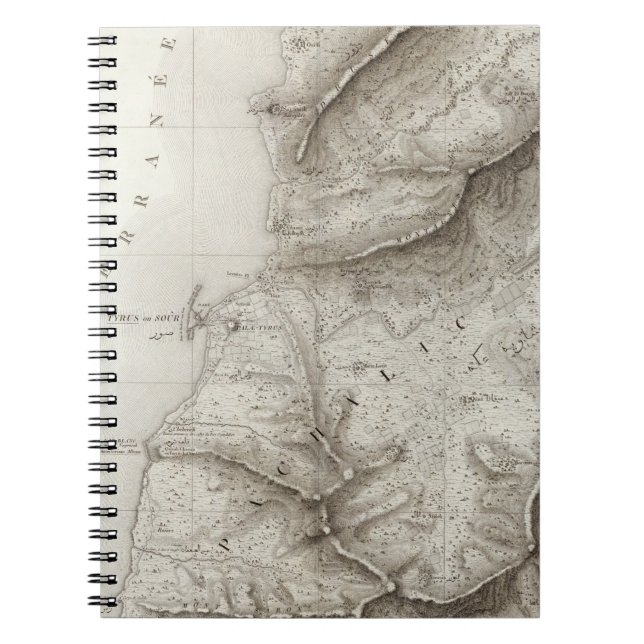 Caderno Espiral Tire, Sidon, Israel (Frente)