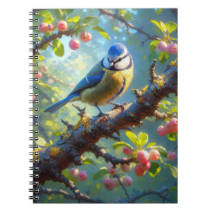 Caderno Espiral Tit azul