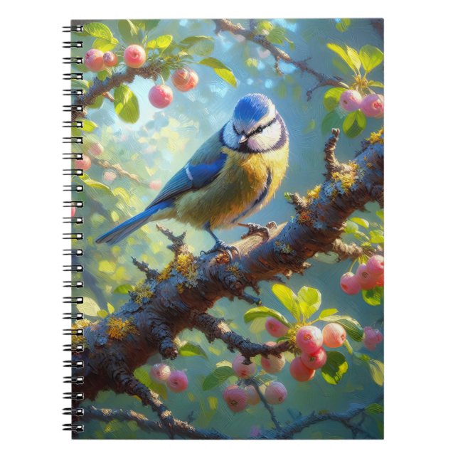 Caderno Espiral Tit azul (Frente)