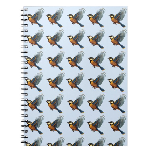 Caderno Espiral Tit azul (Frente)