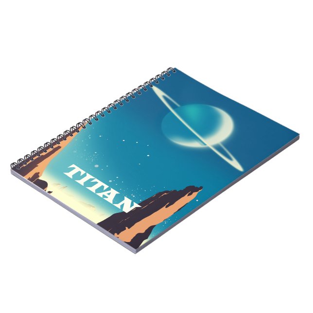 Caderno Espiral Titã (Left Side)