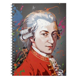 Caderno Espiral Titãs da Música: Mozart