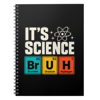 Caderno Espiral Título: É Ciência Química Divertida Tabela Periódi