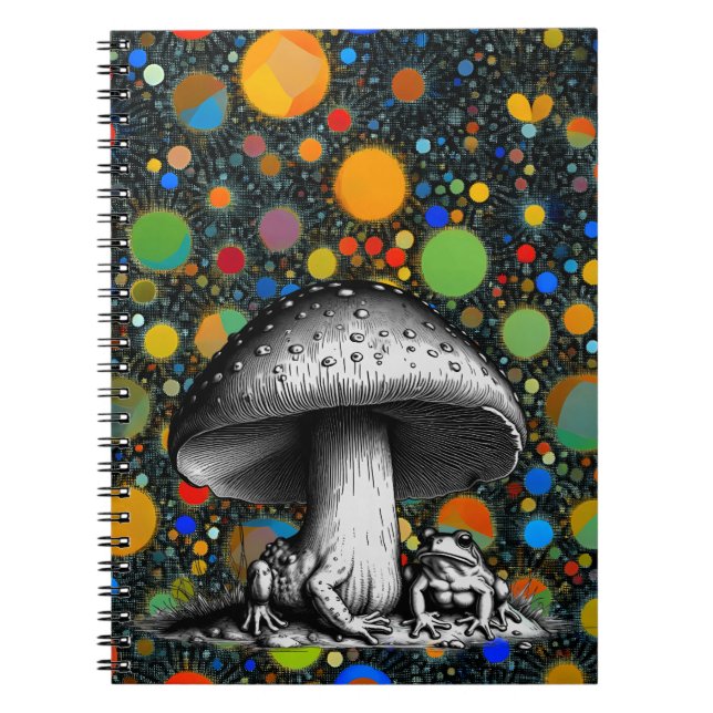 Caderno Espiral Toadstool (Frente)