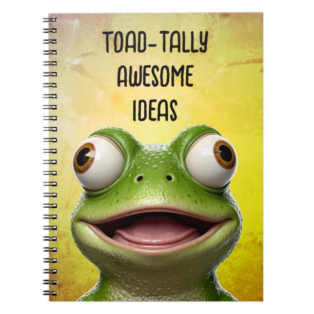 Caderno Espiral ToadTally Incrível (Frente)