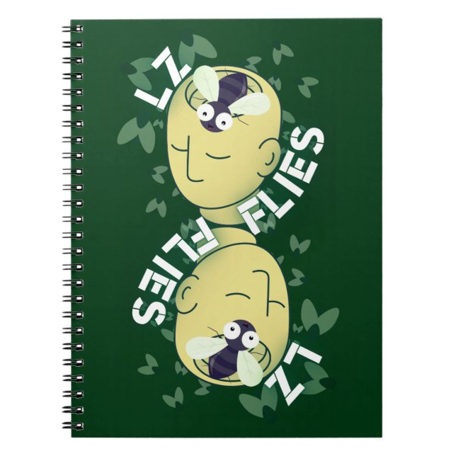 Caderno Espiral Toalha de praia da zona de desembarque (Frente)