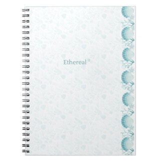 Caderno Espiral Toalha de Praia Personalizada Pérolas Oceânicas Tu