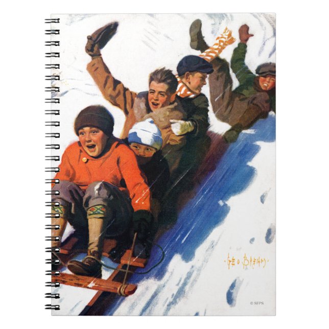 Caderno Espiral Tobagganing (Frente)