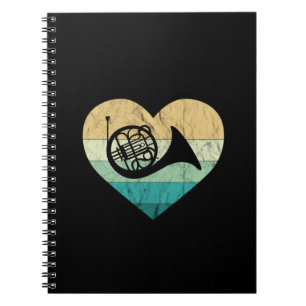 Caderno Espiral Toca Trompa Ama Trompa Francesa