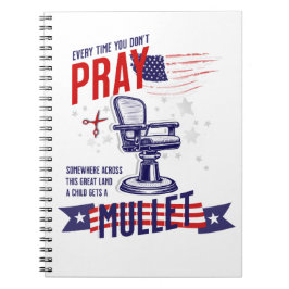 Caderno Espiral Toda vez que você não rezar Diário Patriótico Engr