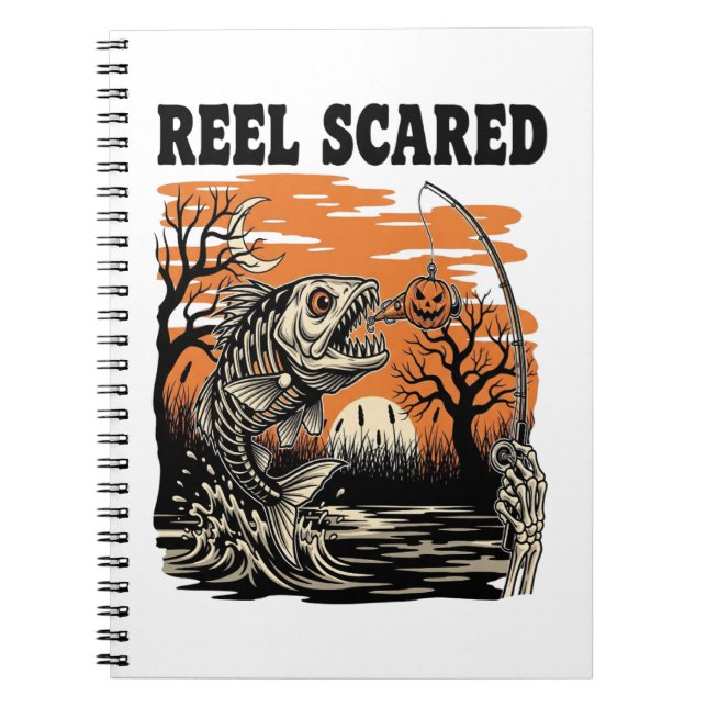 Caderno Espiral Toddler Fisheries Halloween (Frente)