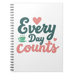 Caderno Espiral Todos os Dias Contam