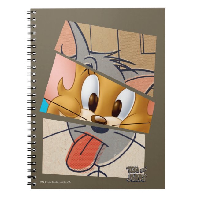 Caderno Espiral Tom E Jerry | Tom E Jerry Mashup (Frente)