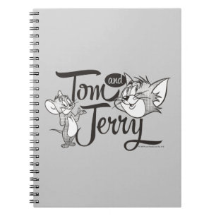 Caderno Espiral Tom e Jerry   Tom e Jerry que olha doce