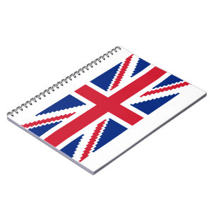 Caderno Espiral Tomada de pixel de 8 bits da União