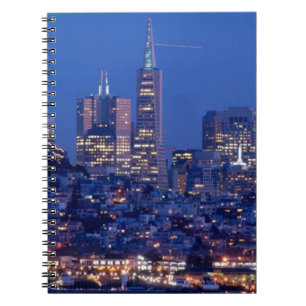 Caderno Espiral Tomado do telhado da prisão em Alcatraz