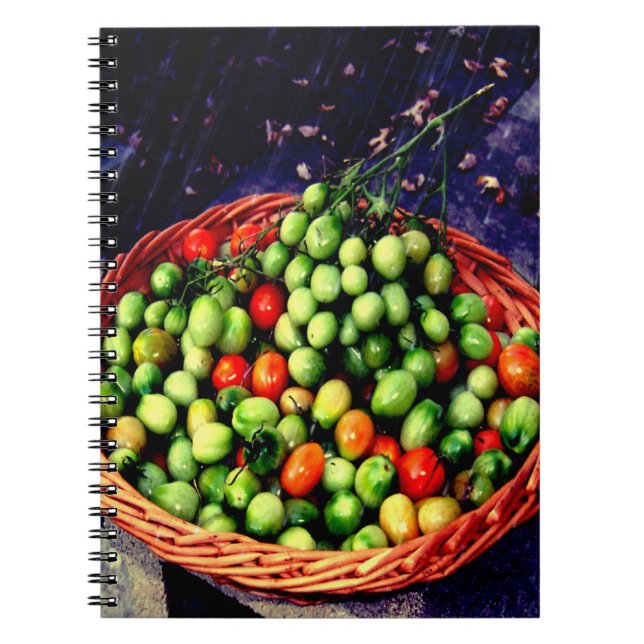 Caderno Espiral Tomate Basket (Frente)