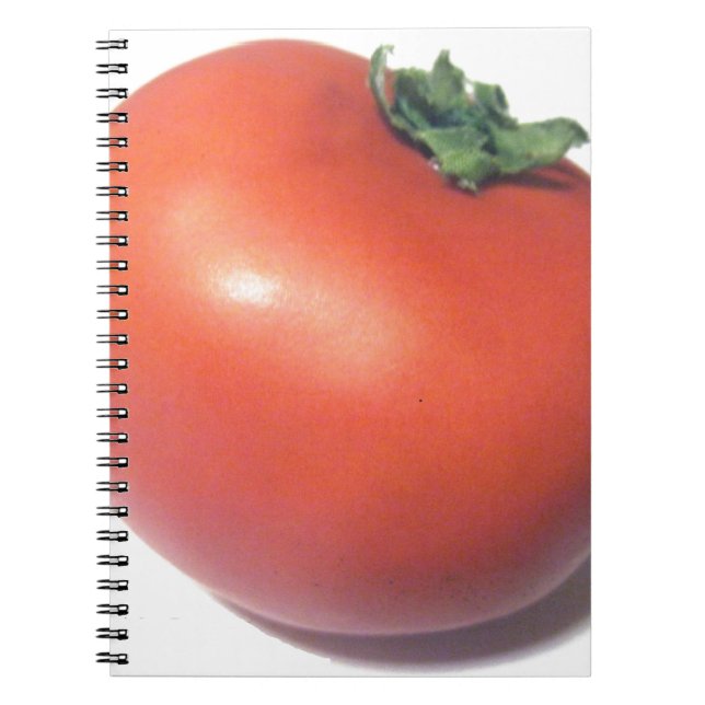 Caderno Espiral Tomate Vermelho (Frente)