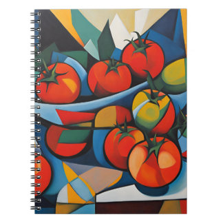 Caderno Espiral Tomato Modern Art Notebook