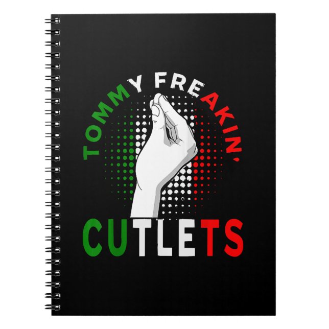 Caderno Espiral Tommy Cutlets (Frente)